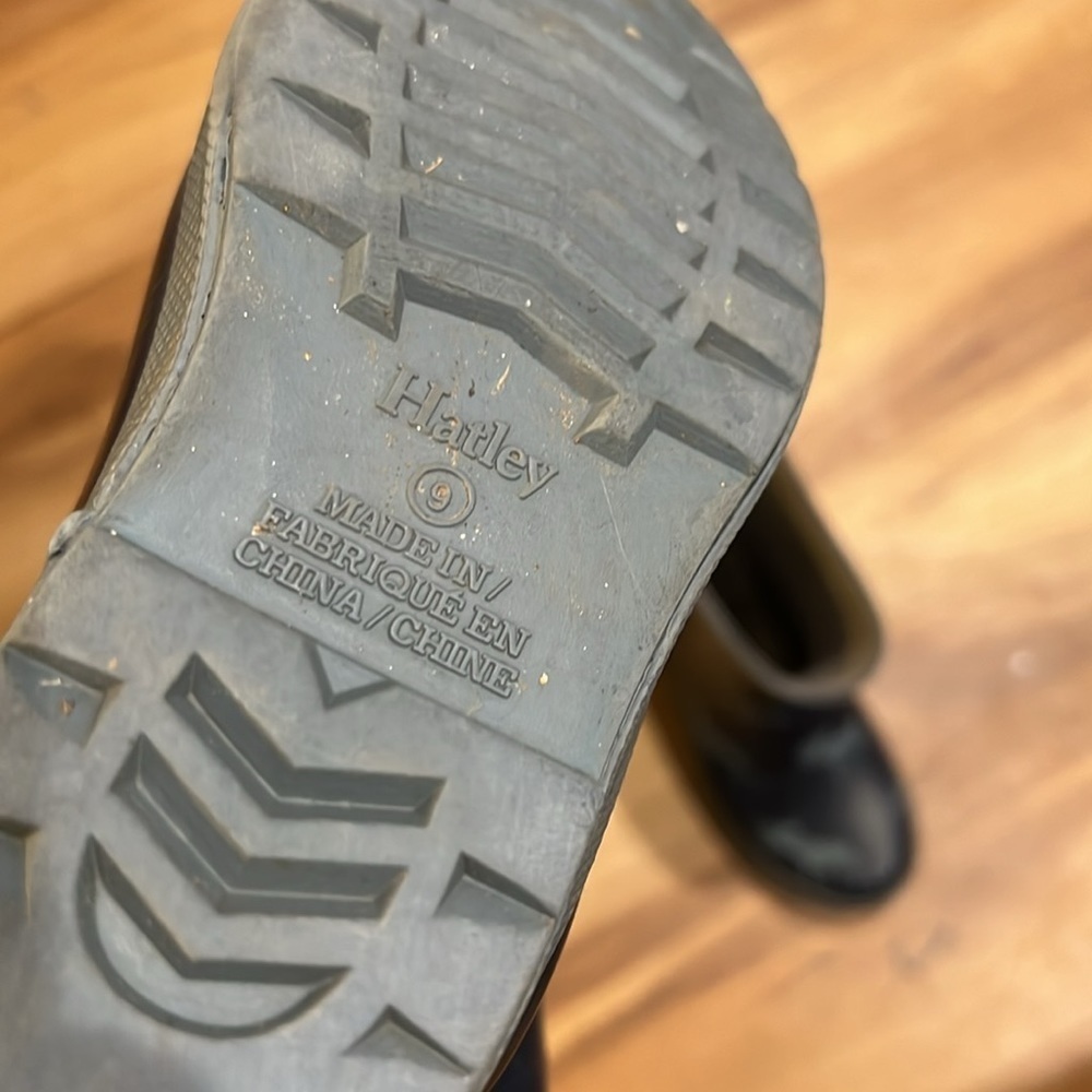 Hatley Boys’ Moose Rain boots.  Toddler size 9.​​​​​​​ - Picture 6 of 6